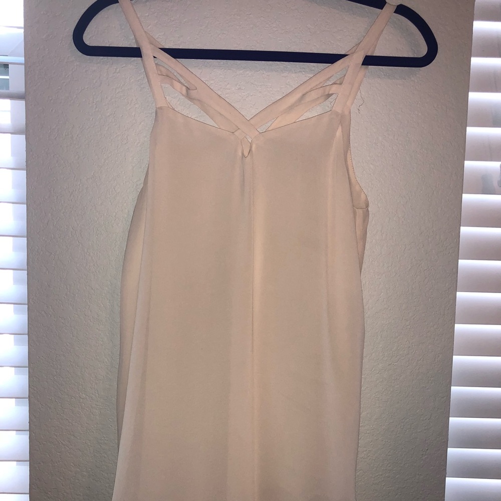 Off white tank top
